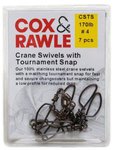 Cox & Rawle S/Steel Crane Swivel with Tournament Snap
